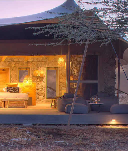 Tent camping services